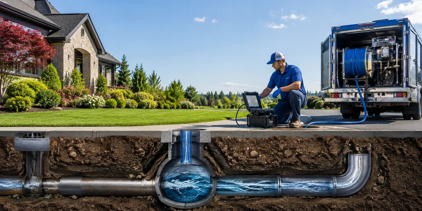Drainage restoration information for West Van Lear, KY